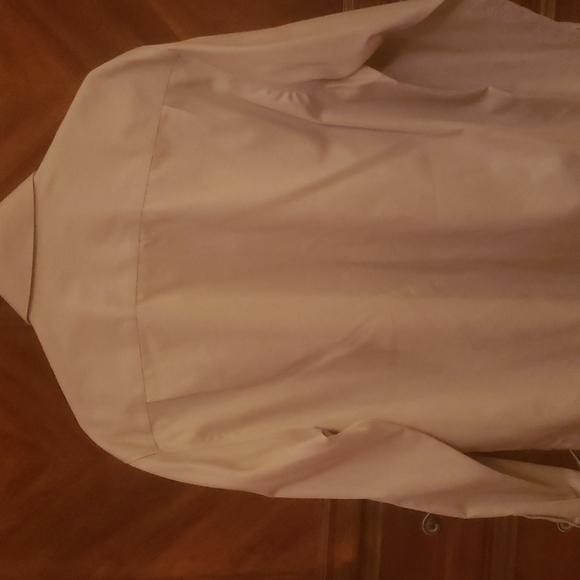 Perry Ellis Dress Shirt - beige NWOT, Size L - Picture 4 of 4